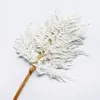 Dekorative Blumen 10pcs natürliche Pflanze erhalten blumgetrocknetes Farnblatt Sägezahn Alpenzahn Hochzeitsdekoration Raum künstlich