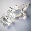 Chandelier Crystal Top Quality 50pcs 38mm Clear K9 Prisms Pendants DIY Suncatchers Accessories Birthday Cake Topper Decoration