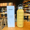 Mugs Tyeso Thermos Water Bottle 1000 ml 750 ml 360 ml Dubbel rostfritt stål Vakuumkolvmugg Portable Outdoor Fitness Sports Drinks Cup 230815