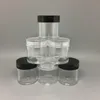 10 ml G Clear Plastic Pot Jar Refillable Cosmetic Container Bottle för Eyshadow Makeup Nail Powder Exempel WQGPI