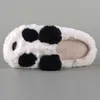 Pantofole simpatiche panda panders donne 2023 inverno soffice pelose calde pannelli caldi pancione sfocate per interni scarpe kaii maschi casual maschili peluche peluche x230519