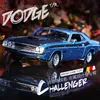 WELLY 1 24 Dodge Challenger T/A 1970 Model samochodu samochodowego Model samochodu DIECast Toy Pojazd High Smitation