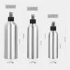 30/50/100/120/150/250ml garrafa de pulverizador de alumínio névoa fina atomizador vazio perfume spray garrafas recipiente de embalagem cosmética dxfgr