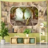Tapestries Wall Landscape Tapestry Wall Mount Style Room Bedroom Home Decor