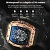 Relógio de Wristwatches Infantaria Quartz pesado Assista Creative Water prova d'água Relógio de mão masculino Sports não mecânicos Presente