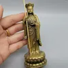 Estatuetas decorativas lojas de terra de bronze chineses ksitigarbha bodhisattva tangseng buddha estátua