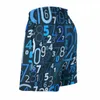 Shorts Shorts Summer Board Numeri di matema