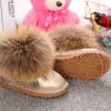 أحذية رياضية أصلية للأطفال أحذية أطفال أحذية ثلجية طبيعية كبيرة الفراء بارد الشتاء الفتاة الفتيات دافئة بوتاس بيبي 230815