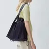 Taillenbeutel Miyake plissierte Tasche Korean Fashion Schulter Designer Handtasche Cross Body Fanny Pack für Frauen