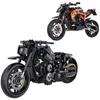 Blöcke 1 8 KTM1290 Motorcycles Model Brick City Speed ​​Moderne High -Tech -Motobike Building Toys Kindergeschenke 230814