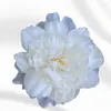 Dekorativa blommor förtrollande 17-färg Peony Flower Head Hanfu huvudbonad med realistisk simulering-ett måste för traditionell kinesisk o