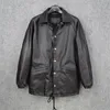 Erkek Ceketleri Japon Toptanlar Gevşek Stil Kaykay İnce Deri Cacketblack Plus Boy Boyutu Ceket Bezi 230814