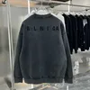 Hoodies Balen Designer Men نساء بلوزات سبلوفر هودي عتيقة خمر زائفة طويلة الأكمام الطويلة Tshirt الطائر رجال قمم الملابس S-XXL