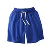 Herren -Shorts Sommer Mesh Sports Fitness Casual Running Straight Draw String