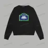 Xinxinbuy Men Women Designer Sweatshirt Handtas Letter Afdrukken Sweater Grijs blauw Zwart Wit XS-2xl