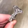 Anelli nuziali ovale vintage anello diamantato da laboratorio 8ct 925 band di fidanzamento di gioielli in argento sterling per donne uomini feste bijou regalo 230814