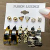 Stud Earrings Cross-border French Retro Suit Circle Pearl Earring 6 Woolly Female