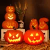 Other Event Party Supplies Halloween Pumpkin Led Light Lamp Creative Lantern Decoration Flashing Gypsophila Ghost Festival Dress Up Glowing 230814