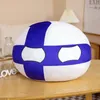 68 stijlen 10 cm Country Ball pluche speelgoed POLANDBALL PENDANT Country Balls Decor Countryball gevulde pop kerstcadeau voor kinderen