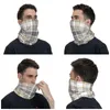 Scarves Gold Platinum Checkered Plaid Bandana Neck Gaiter Printed Balaclavas Wrap Scarf Warm Headwear Fishing Unisex Adult Windproof