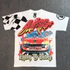 Hellstar Highway to Victory a tee a maniche corte a maniche corte a maniche corta uomo magliette unisex cotone tops maschi