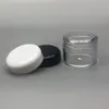 30g 30ml/1オンス詰め替え可能なプラスチックスクリューキャップの蓋を除き、爪粉末ボトルアイシャドウコンテナDHPMV用の空の空の化粧瓶