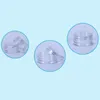 Jar barattolo di plastica cosmetica da 2 ml/2 grammi 28x13mm Coperchio trasparente Dimensione del campione rotondo per ombre di crema cosmetica Gioielli in polvere EPN E-Liqui