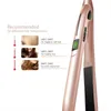 Negative Ion Infrared Hair Straightener and Curler with LED Display - Professional Hair Care Tool for Smooth and Shiny Hair