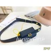 Origin Quality Women Belt Bag 2023 Designer Luxurys Fashion Leather Handbags Detachable Lipstick Coin Purse Cute Nano Mini Small C330N