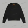 xinxinbuy Men women designer Sweatshirt handbag letter printing sweater gray blue black white XS-2XL