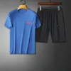 2023 Zestawy koszulki męskiej TrackSuits luksusowe projektanci męskie damskie tshirty jogger sportowe letnia swetatarki dresowe pullover sports sui sui