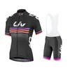 Cycling Jersey Sets Pro Team Women LIV Set Summer MTB Bike Clothing Bicycle Clothes Ropa Ciclismo 230814