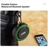 Bronfabrikanten groothandel waterdichte Bluetooth-luidspreker grote zuignap stofdichte Bluetooth-audio buitensporten mini draagbare TF-subwoofer