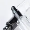 5ML 1/6Oz Long Slim Atomiseur de parfum Forme carrée Vide rechargeable Bouteilles de pulvérisation en verre transparent Pulvérisateurs de voyage Hdhfb