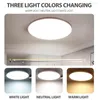 Ceiling Lights Modern Simple RGB Colorful Atmosphere Lamp Remote Control Dimmable Home Living Room Bedroom LED