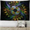 Tapestries kleurrijke sterrenhemel sky tapijtwand hangende stijl kunst huisdecor r230815
