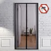 Andra hemtextil Summer Magnetic Mosquito Net Anti Insect Fly Bug Curtain Automatisk stängning Handsfree Door Screen Hushåll 230824