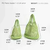 Totes Leisure Hollow He Women's Handbag Fish Net Handmade Rope Women's Summer Beach Bag Mini Handbag Bali Women's Walletstylishhandbagsstore