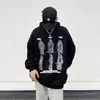 Felpa con cappuccio maschile jaykoo 2023 primavera per uomo tracce punk tracce uomini abbigliamento astratto abbigliamento hip hop unisex y2k oversize top streetwear