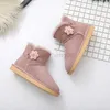 Dress Shoes 2022 Hot Sale Top Quality Women Genuine sheepskin leather Snow Boots 100% Natural Fur snow boots Warm winter shoes Ankle Boots X230519