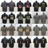 Mens 40 Pat Tillman Football Jersey 1 Kyler Murray Uniform Salute To Service USMC Goddess Hyphenation Shadow Smoke Flag Rainbow For Sport Fans Embroidery Team