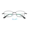 Solglasögon Frames 2023 Fashion Luxury Business Glasses Ultra Light Alloy Eyewear Small Size Men Optical Recept Gereglasses Frame 3120