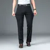 Pantaloni da uomo 10xl uomini d'affari oversize adatti ai pantaloni formali elastici marito eleganti abiti da uomo abito sociale casual 230814