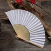 Decorative Figurines Customized Home Chinese Decor Paper Fan Wedding Dance Hand-painted 30/50 Gifts Pcs Hand Supplies Party Foldable