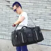 Duffel Bags Large Capacity Men's Travel Bag Weekend Women's Waterproof Polyester Hand Luggage Big Bag Male Travel Duffle Bags Packing Cubes J230815