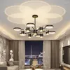 Żyrandole minimalistyczny salon Nowoczesna atmosfera kreatywne światła biurowe nordyckie projektanty wiszące lampy do sufitu