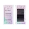 False wimpers Annafris 2 Tips 4d W -vormige wimperverlenging Faux mink Volume Lashes Premade Volume Fan Lashes W Style Natural Eyelash 230814