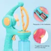 Novelty Games Big Bubble Gun Bubble In Bubble Children Automatic Bubble Machine Cartoon Fan Bubble Machine Blower Soap Outdoor Toys Kids 230815