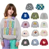 Kleidungssets Tops für Baby 2023 Herbst BC Jungen Winter lässiger Baumwoll-Cartoon gedruckter Pullover 1-12 Jahre altes Mädchen T-Shirt