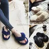 Slippers Women Slippers Winter House Faux Fur Warm Flat Female Shoes Slip on Home Furry Ladies Slippers Indoor Slides Size 36-43 X230519